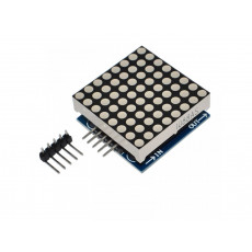 Светодиодная матрица дисплей 8x8 на MAX7219 DIP для Arduino